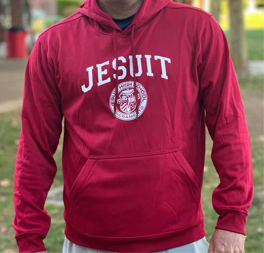 Red Dri Fit Hoodie