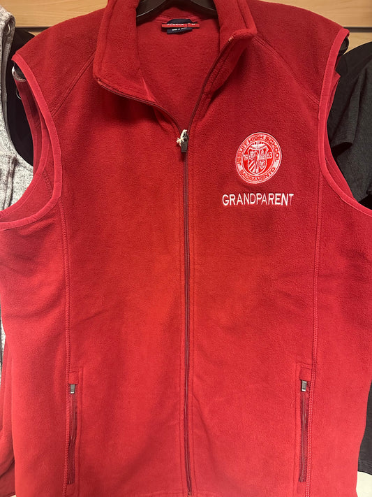Grandparent Fleece Vest