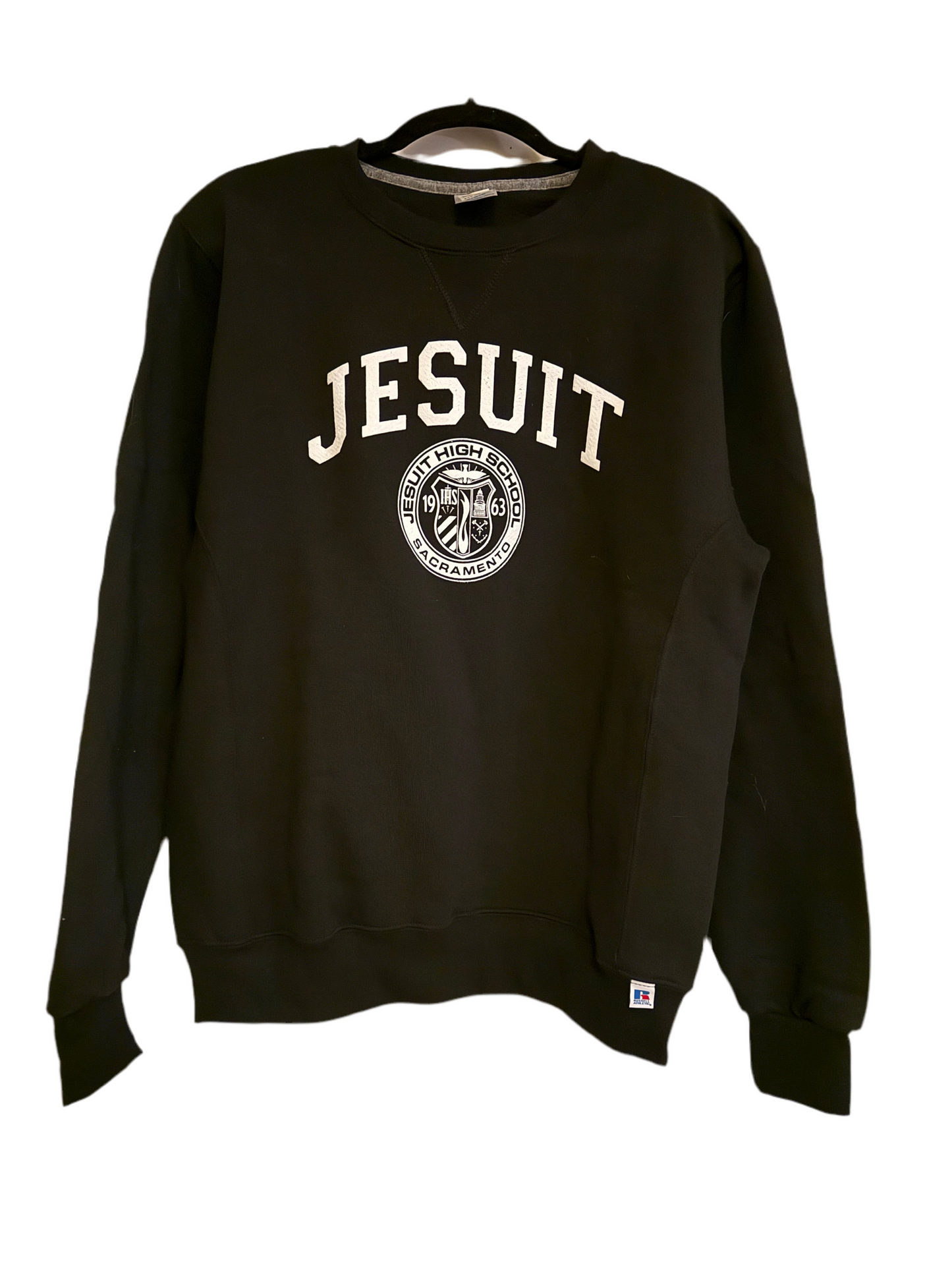 Classic Black Crewneck Sweatshirt