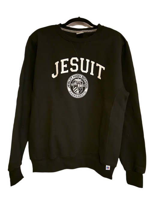 Classic Black Crewneck Sweatshirt