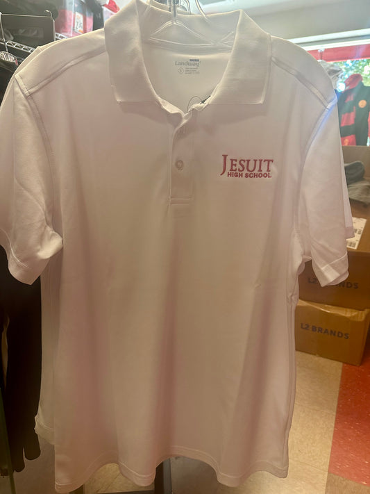 White Polo Active Dry Fit