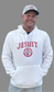 White Dry Fit Hoodie
