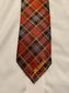 Jesuit Tie - Plaid with gold JESUIT