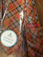 Jesuit Tie - Plaid with gold JESUIT