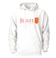 Jesuit Sacramento Shield-Screenprint Hoody in Black, Gray, White & Red
