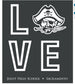 LOVE Women’s T-Shirt - Vintage Black